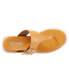 Softwalk Kisi S2210-787 Womens Orange Wide Leather Thong Sandals Shoes