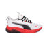 Фото #1 товара Puma Amplifier 39686711 Mens White Mesh Lace Up Lifestyle Sneakers Shoes