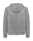 Фото #3 товара Premium Zip-Up Hoodie for Men with Smooth Silky Matte Finish & Cozy Fleece Inner Lining - Men's Sweater with Hood