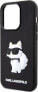 Karl Lagerfeld Etui Karl Lagerfeld KLHCP14X3DRKHNK Apple iPhone 14 Pro Max czarny/black hardcase Rubber Choupette 3D