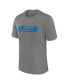 Фото #3 товара Men's Gray Detroit Lions Sideline Player Performance T-Shirt