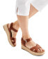 Фото #12 товара Women's Emberr Ankle-Strap Espadrille Platform Wedge Sandals, Created for Macy's