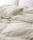 360 Thread Count All Season Goose Down Feather Comforter, Twin Бежевый, FULL/QUEEN - фото #8