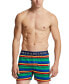 Фото #1 товара Men's Exposed Waistband Knit Boxer Shorts