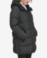 ფოტო #3 პროდუქტის Women's Faux-Fur-Lined Hooded Puffer Coat