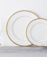 Фото #4 товара Rochelle Gold Set of 4 Dinner Plates, Service For 4