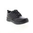 Фото #2 товара Emeril Lagasse Quarter ELWQUATWL-001 Womens Black Wide Athletic Work Shoes