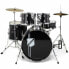 Millenium Focus 22 Drum Set Black