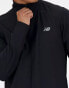 New Balance Tech knit full zip in black Черный, S - Chest 89-97 - фото #4