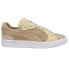 Фото #1 товара Puma Cunning Suede Lace Up Womens Beige Sneakers Casual Shoes 38399901
