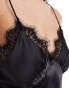 Фото #4 товара ASOS DESIGN lace trim cami in black