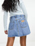 Фото #4 товара Wrangler denim skirt in blue