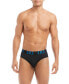 Фото #2 товара Men's Micro Sport No Show Performance Ready Brief, Pack of 3