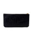 ფოტო #2 პროდუქტის Women's Signature Quilt Zip Pouch Wristlet Wallet