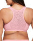 ფოტო #2 პროდუქტის Women's Full Figure Plus Size Complete Comfort Wirefree Cotton T-Back Bra