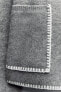 Фото #9 товара Укороченный свитер с контрастными швами ZARA