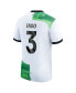 Фото #2 товара Men's Wataru Endo White Liverpool 2023/24 Away Stadium Replica Player Jersey