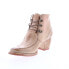 Bed Stu Mage F393061 Womens Brown Leather Lace Up Ankle & Booties Boots