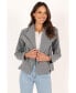 ფოტო #1 პროდუქტის Womens Rylee Zip Front Jacket