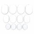 Millenium Gel Damper Pads 12pcs Clear