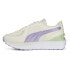 Фото #3 товара Puma Cruise Rider Nu Satin Lace Up Womens White Sneakers Casual Shoes 38992302