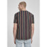 URBAN CLASSICS T-Shirt Printed Oversized Retro Stripe