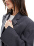 Фото #5 товара & Other Stories co-ord wrap front blazer in grey