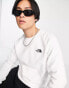 Фото #4 товара The North Face Raglan Redbox sweatshirt in white