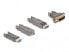 Фото #2 товара Кабель HDMI Delock 86007, 20 м, HDMI Type A (Стандартный) - HDMI Type D (Микро), 48 Гбит/с, черный, серый