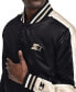 Men's Enzo Stripe Logo Satin Jacket