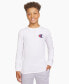 ფოტო #1 პროდუქტის Big Boys Long-Sleeve Signature Logo Graphic T-Shirt