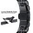 Фото #5 товара Ремешок для часов 4wrist Steel Stroke для Samsung Galaxy Watch - Черный 22 мм