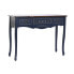 Фото #1 товара Журнальный столик DKD Home Decor Керамический Коричневый Тёмно Синий Paolownia wood 110 x 40 x 79 cm
