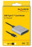 Delock 91751 - CFexpress - Silver - 10000 Mbit/s - Aluminium - - Windows 7 32-bit / 7 64-bit / 8.1 32-bit / 8.1 64-bit / 10 32-bit / 10 64-bit - Linux Kernel... - USB 3.2 Gen 1 (3.1 Gen 1) Type-C