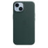 Фото #2 товара Apple iPhone 14 Leather Case with MagSafe - Forest Green - Cover - Apple - iPhone 14 - 15.5 cm (6.1") - Green