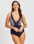 Фото #1 товара JETS SWIMWEAR AUSTRALIA 256916 Women's Enchant Underwire One-Piece Size 4