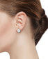 ფოტო #2 პროდუქტის Crystal Teardrop Endless Hoop Earring Set