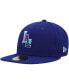 Фото #3 товара Men's Royal Los Angeles Dodgers 1988 World Series Polar Lights 59FIFTY Fitted Hat