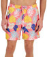 Men's Hibiscus Floral Print 7" Swim Trunks, Created for Macy's