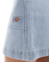 Dickies denim skirt in vintage blue