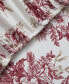 Фото #3 товара Home Toile 100% Cotton Flannel 4-Pc. Sheet Set, Full