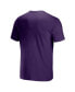 Фото #4 товара Men's NFL X Staple Purple Baltimore Ravens Lockup Logo Short Sleeve T-shirt
