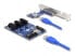 Фото #1 товара Delock 41442 - PCIe - PCIe - SATA - USB 3.2 Gen 1 (3.1 Gen 1) - Male - SATA 15-pin - Blue - PC
