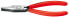 KNIPEX 20 01 140 - Needle-nose pliers - Chromium-vanadium steel - Plastic - Red - 14 cm - 107 g
