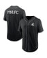 ფოტო #2 პროდუქტის Men's Black Minnesota United FC Third Period Fashion Baseball Button-Up Jersey