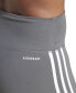 ფოტო #4 პროდუქტის Women's Training Essentials 3-Stripes High-Waisted Short Leggings