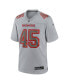 Фото #2 товара Men's Devin White Gray Tampa Bay Buccaneers Atmosphere Fashion Game Jersey