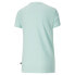 Фото #2 товара Puma Essentials Logo Crew Neck Short Sleeve T-Shirt Womens Blue Casual Tops 5893