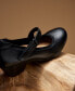 ფოტო #8 პროდუქტის Women's Emily Mabel Asymmetric Mary Jane Shoes