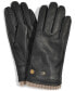ფოტო #1 პროდუქტის Men's Quilted Cashmere Gloves, Created for Macy's